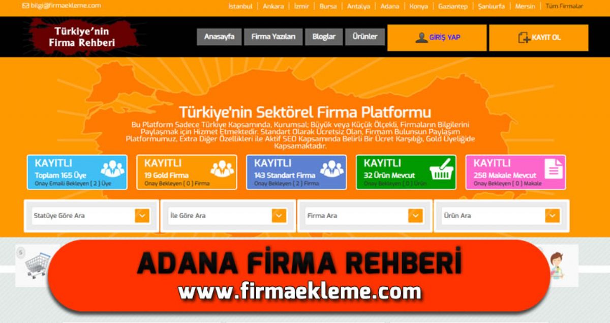 Adana Firma Rehberi