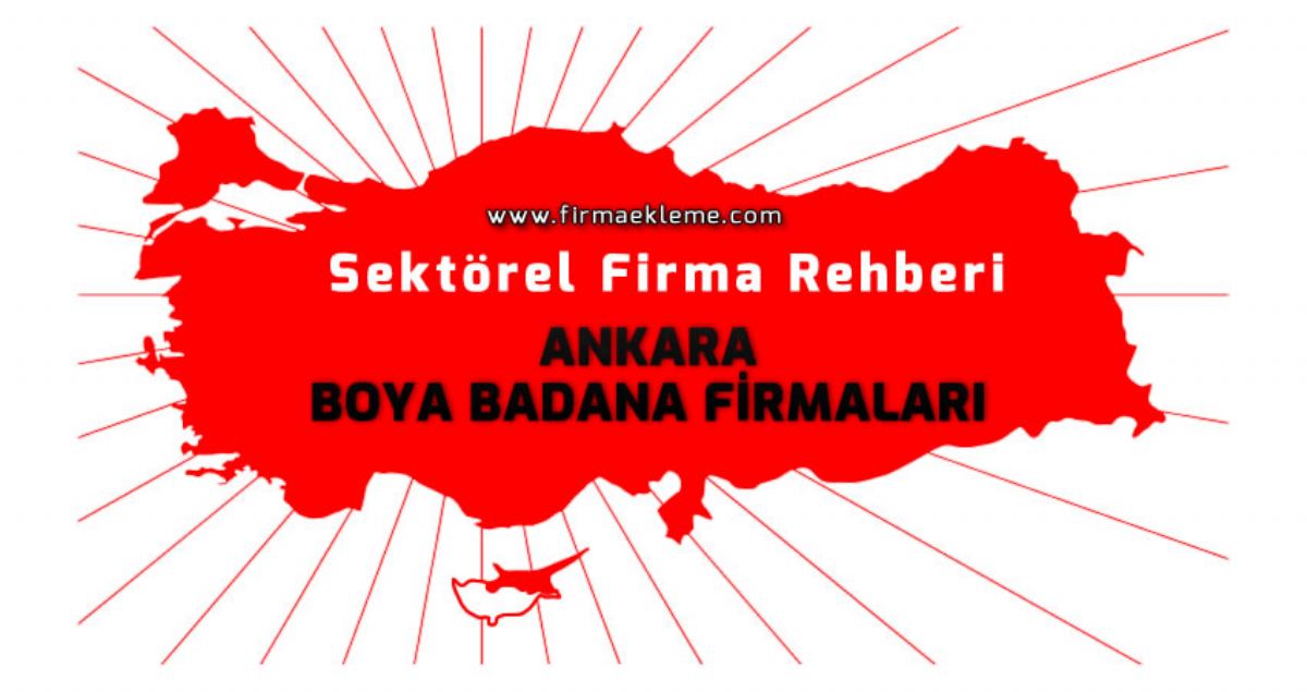 Ankara Boya Badana Firmalar