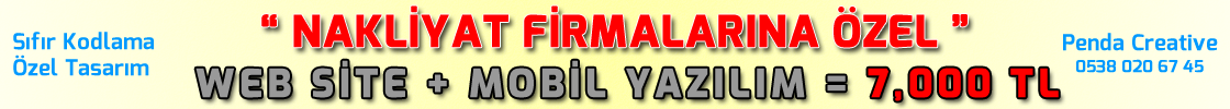 Nakliyat Web Site Tasarm